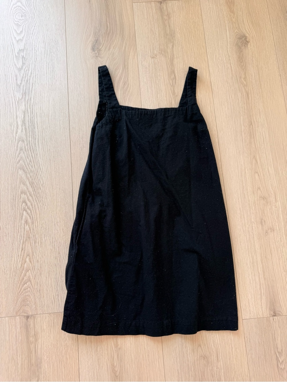 a new day Black Square-Neck Mini Dress women’s medium